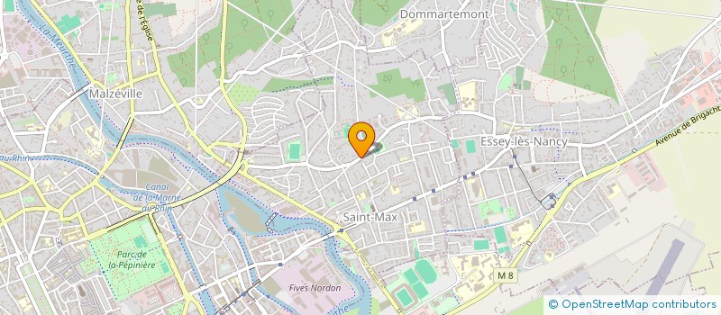 localisation de l'entreprise MADAME VALERIE BOUCHER  SAINT-MAX