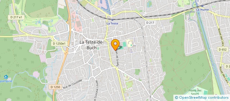 localisation de l'entreprise MADAME VALERIE BOUCHER à LA TESTE-DE-BUCH