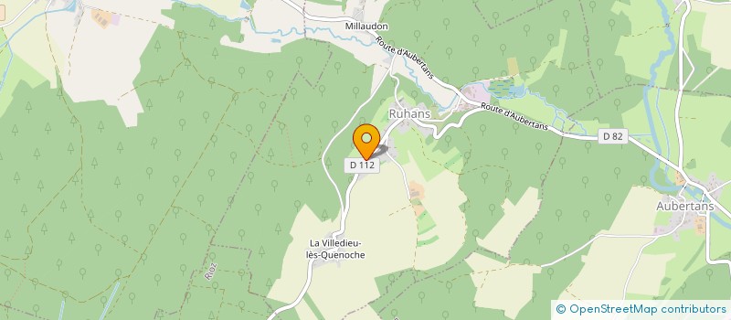 localisation de l'entreprise MADAME VALERIE BOUILLOD  RUHANS