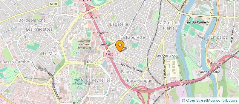 localisation de l'entreprise MADAME VALERIE BOUILLON à TOULOUSE