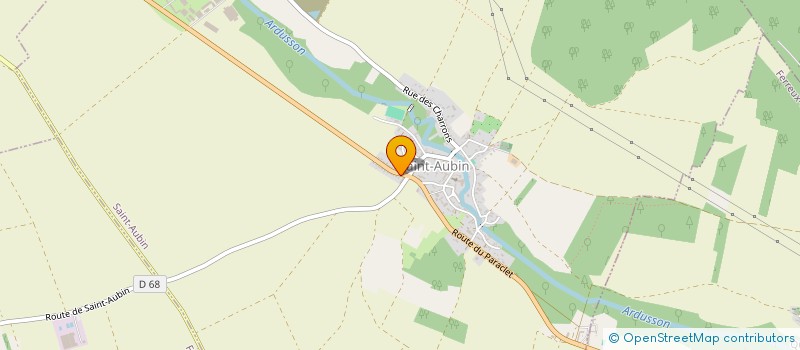 localisation de l'entreprise MADAME VALERIE BOUNI DIT BONI  FERREUX-QUINCEY