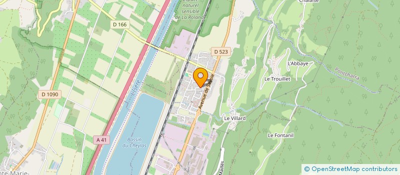 localisation de l'entreprise MADAME VALERIE BOURGEOIS  LE CHEYLAS