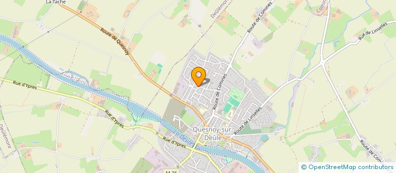 localisation de l'entreprise MADAME VALERIE BOUTEN à QUESNOY-SUR-DEULE