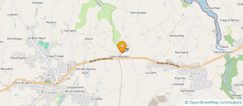 localisation de l'entreprise MADAME VALERIE BOUTOUILLER  SIBIRIL