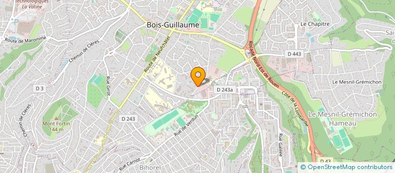 localisation de l'entreprise MADAME VALERIE BOUVART à BOIS-GUILLAUME