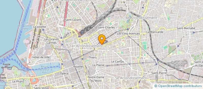 localisation de l'entreprise MADAME VALERIE BRACCHI à MARSEILLE