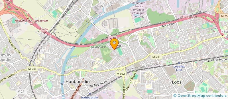 localisation de l'entreprise MADAME VALERIE BRAEM  LOOS