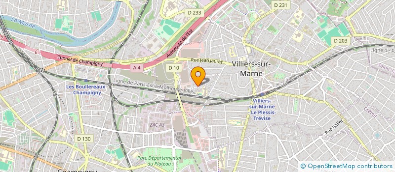 localisation de l'entreprise MADAME VALERIE BRANCHEREAU  VILLIERS-SUR-MARNE