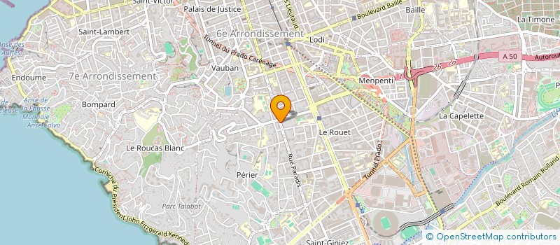 localisation de l'entreprise MADAME VALERIE BREST à MARSEILLE