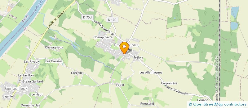 localisation de l'entreprise MADAME VALERIE BREVET à PEYZIEUX-SUR-SAONE