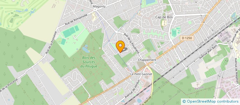 localisation de l'entreprise MADAME VALERIE BRIAND à PESSAC