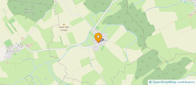 localisation de l'entreprise MADAME VALERIE BRIDEL  TOTAINVILLE