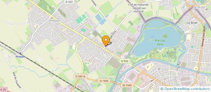 localisation de l'entreprise MADAME VALERIE BRILLEMAN  NIEPPE