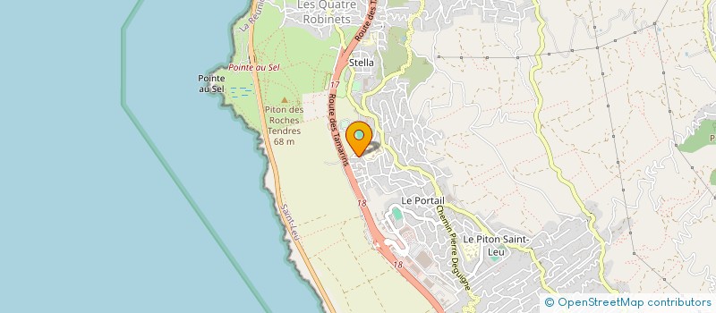 localisation de l'entreprise MADAME VALERIE BROCHET  SAINT-LEU