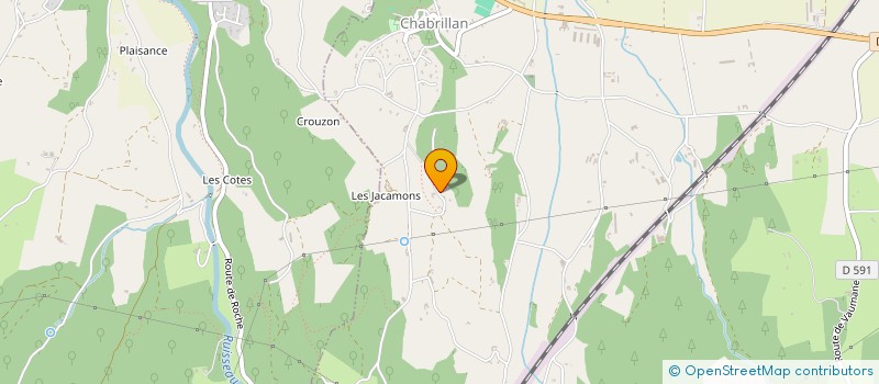 localisation de l'entreprise MADAME VALERIE BRUN  CHABRILLAN