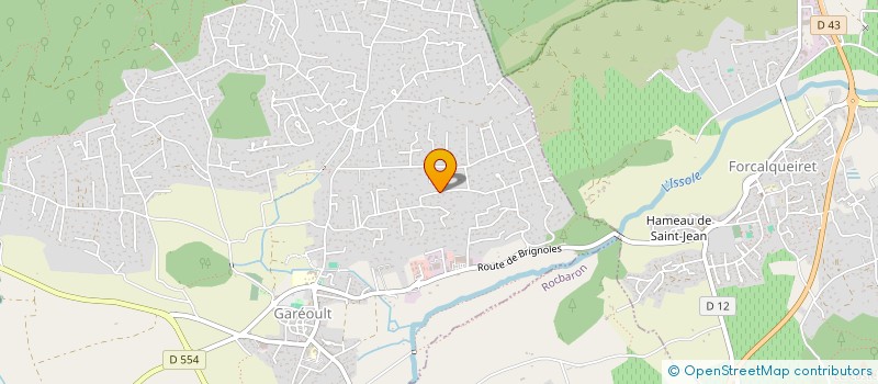 localisation de l'entreprise MADAME VALERIE BRUNISHOLZ  GAREOULT