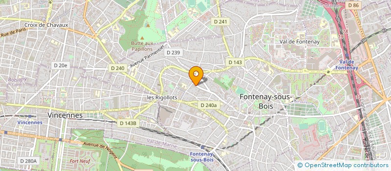 localisation de l'entreprise MADAME VALERIE BRUNISSEN à FONTENAY-SOUS-BOIS