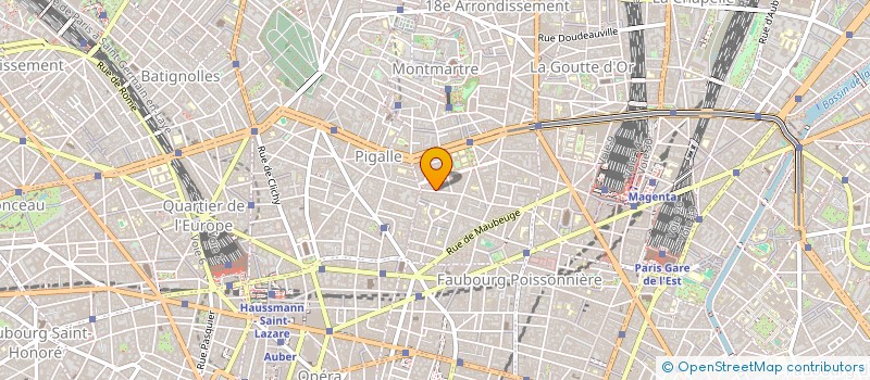 localisation de l'entreprise MADAME VALERIE BUFFET  PARIS