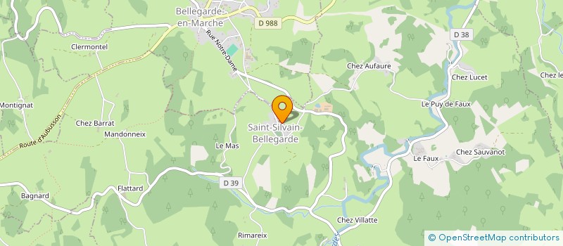 localisation de l'entreprise MADAME VALERIE BUSSIERE  MAUTES