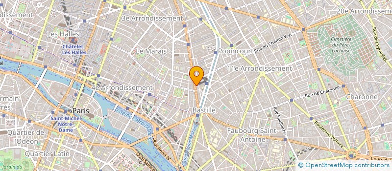 localisation de l'entreprise MADAME VALERIE BUTIN  PARIS