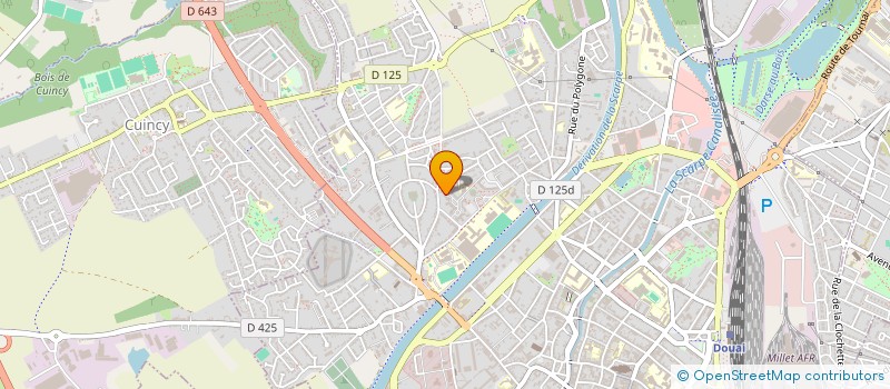 localisation de l'entreprise MADAME VALERIE BUTRUILLE  ENNEVELIN