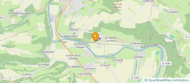 localisation de l'entreprise MADAME VALERIE CAHOUR  SAINT-REMY