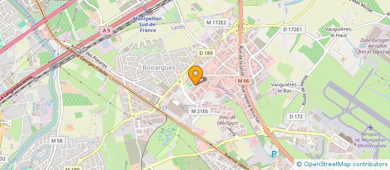 localisation de l'entreprise MADAME VALERIE CAMPLO à LATTES