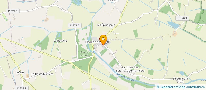 localisation de l'entreprise MADAME VALERIE CAPEL à LA BAZOCHE-GOUET