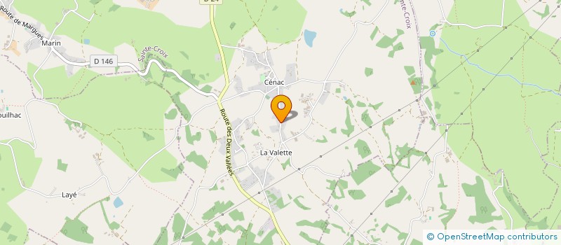 localisation de l'entreprise MADAME VALERIE CAPGRAS  MASSEGROS CAUSSES GORGES