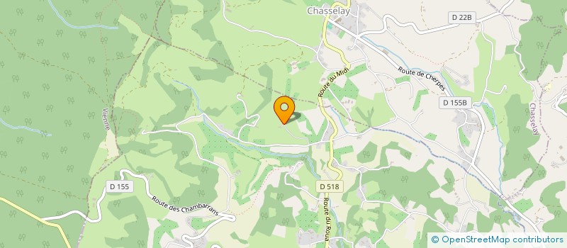 localisation de l'entreprise MADAME VALERIE CAPPELLIN  LE GUA