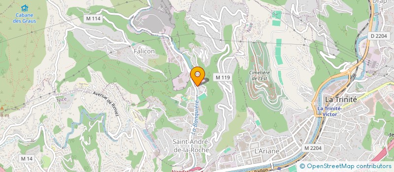 localisation de l'entreprise MADAME VALERIE CARPENTIER  SAINT-ANDRE-DE-LA-ROCHE