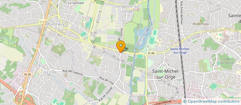 localisation de l'entreprise MADAME VALERIE CARRERA à LONGPONT-SUR-ORGE