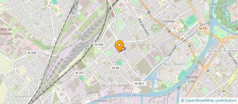 localisation de l'entreprise MADAME VALERIE CARUCCI à LILLE