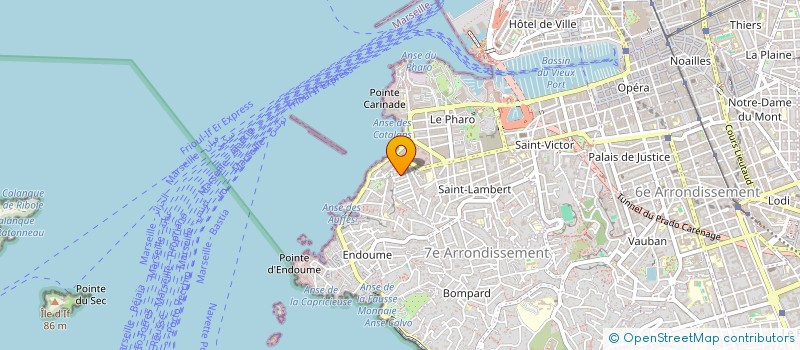 localisation de l'entreprise MADAME VALERIE CASTAGNO à MARSEILLE