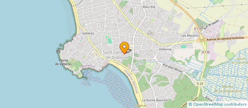 localisation de l'entreprise MADAME VALERIE CASTRO  SAINT-GEORGES-DE-DIDONNE