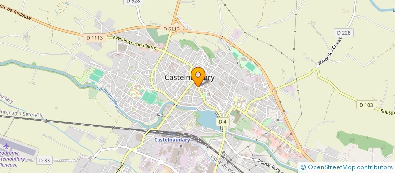 localisation de l'entreprise MADAME VALERIE CATANZARO  CASTELNAUDARY