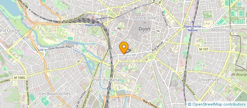 localisation de l'entreprise MADAME VALERIE CATTIN à DIJON