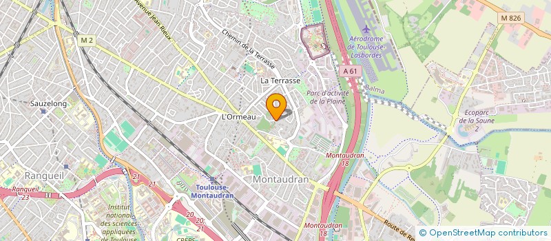 localisation de l'entreprise MADAME VALERIE CAZENAVE à TOULOUSE
