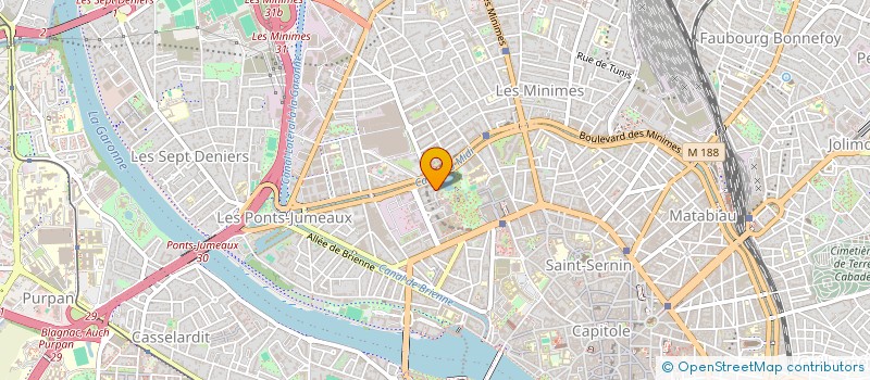 localisation de l'entreprise MADAME VALERIE CAZENAVE à TOULOUSE