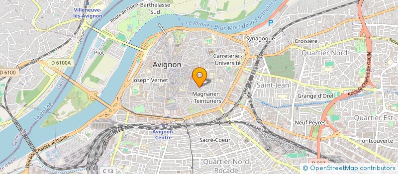 localisation de l'entreprise MADAME VALERIE CECILE DELENNE  AVIGNON