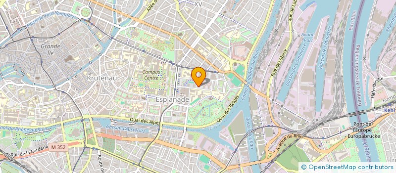 localisation de l'entreprise MADAME VALERIE CHAGUE à STRASBOURG