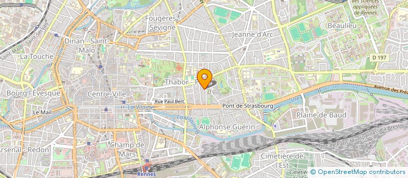 localisation de l'entreprise MADAME VALERIE CHAPY  RENNES