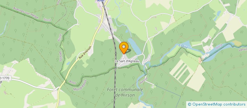 localisation de l'entreprise MADAME VALERIE CHARLIER  ANOR