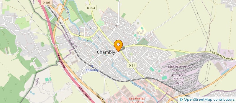 localisation de l'entreprise MADAME VALERIE CHATELAIN à NESLES-LA-VALLEE