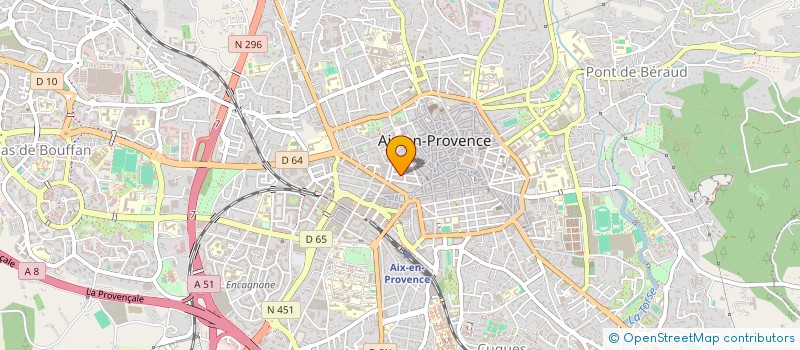 localisation de l'entreprise MADAME VALERIE CHAUVET à AIX-EN-PROVENCE