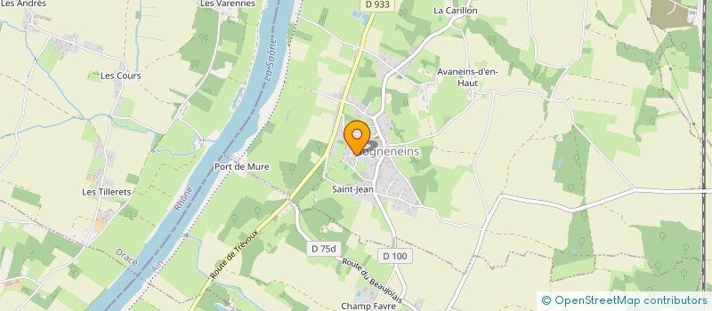 localisation de l'entreprise MADAME VALERIE CHAZELLE à MOGNENEINS