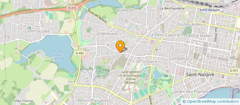 localisation de l'entreprise MADAME VALERIE CHEROT à SAINT-NAZAIRE
