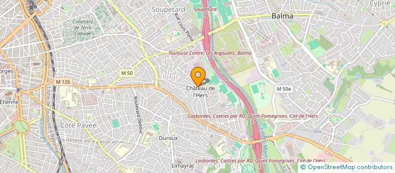 localisation de l'entreprise MADAME VALERIE CHEVALIER à TOULOUSE