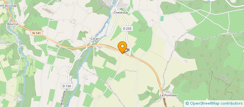 localisation de l'entreprise MADAME VALERIE CHEVALIER  SAINT-SAUVANT