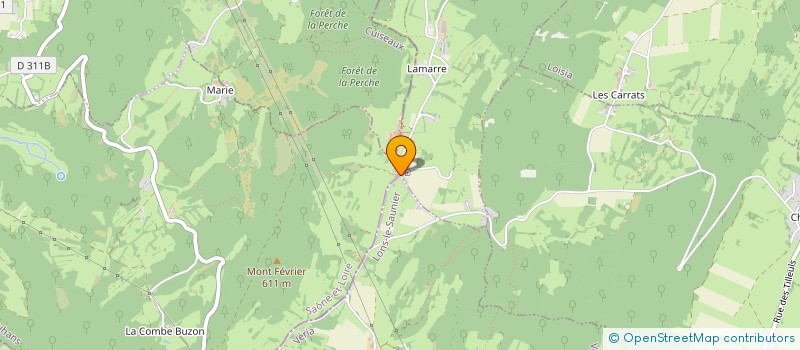 localisation de l'entreprise MADAME VALERIE CHEVEAUX  CUISEAUX